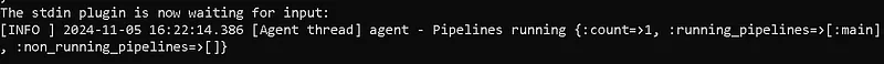 Logstash Installation: Creating a logstash pipeline (2)