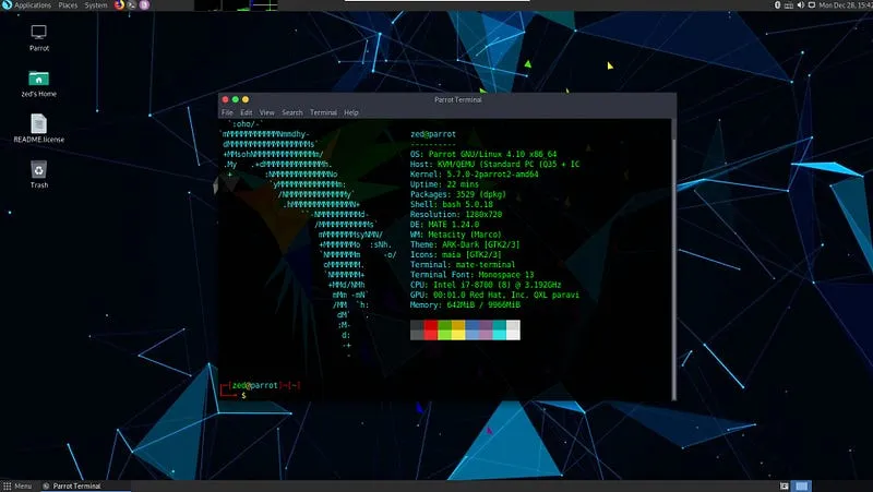 ParrotOS is another Linux distribution designed for information security, developer tools and personal data protection