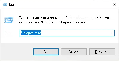Shared Folders: fsmgmt.msc