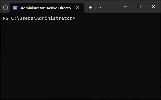 It is used to perform AD management operations via the command line