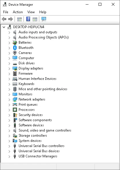 Device Manager: devmgmt.msc (2)