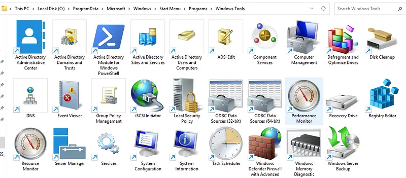 Windows Active Directory Administrative Tools (ADAT) are tools used to manage and configure an Active Directory (AD)