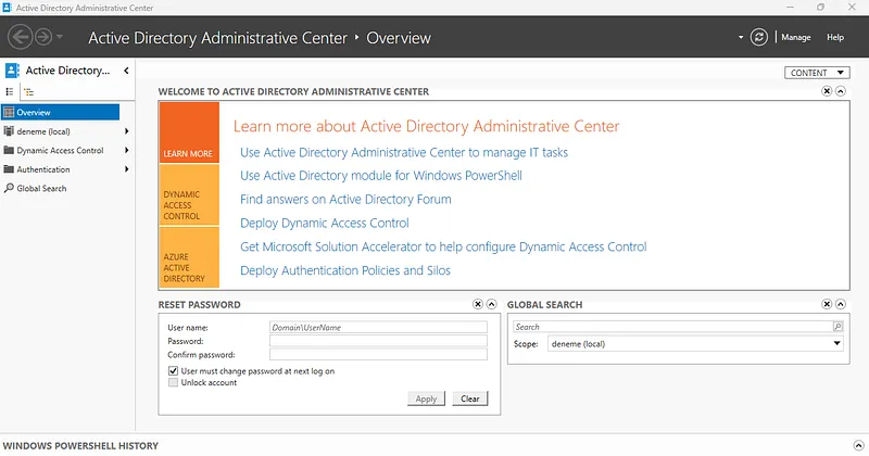 It offers a more modern interface for managing AD objects