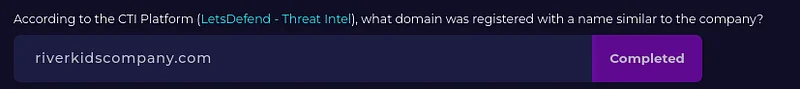 According to the email security platform (LetsDefend — Email Security), what is the recipient email address of the email
