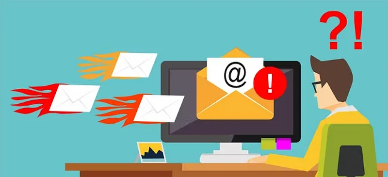 An employee's email account may be used to send a high volume of spam or malicious content to multiple external email
