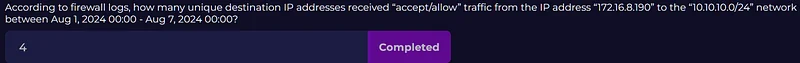 According to firewall logs, how many "SSH authentication failed" events occurred from the IP address "172.16.8.190" to the