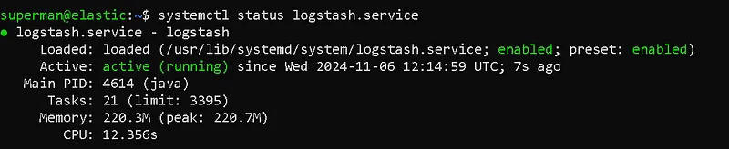 Logstash çıktı eklentileri: Pipeline dinlemede