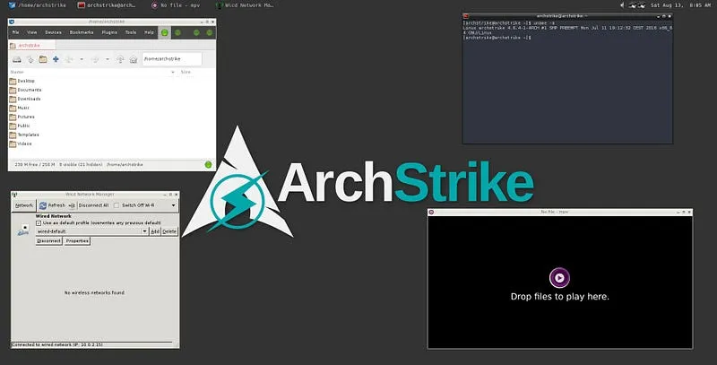 ArchStrike, Arch Linux tabanlı güvenlik odaklı bir Linux dağıtımıdır
