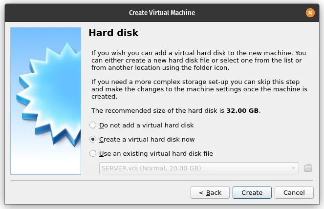 Burada makineye vereceğimiz RAM alanını ayarlıyoruz ben 4GB RAM verdim