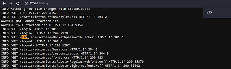 /debug dizini üzerinde sistemin tuttuğu loglar görüntülenebiliyor