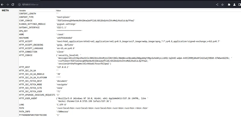 LAB: DEBUG=TRUE