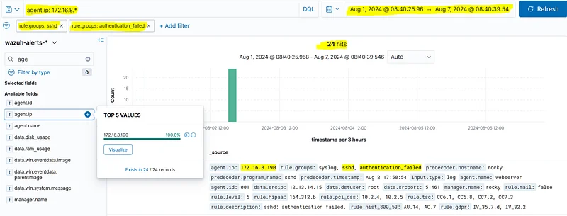172.16.8 IP'lerinin DMZ varlıkları olduğunu anlıyoruz