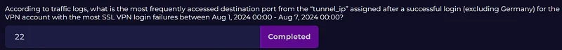 1 Ağustos 2024 00:00 - 7 Ağustos 2024 00:00 tarihleri arasında en fazla SSL VPN oturum açma hatası alan VPN hesabı için (2)